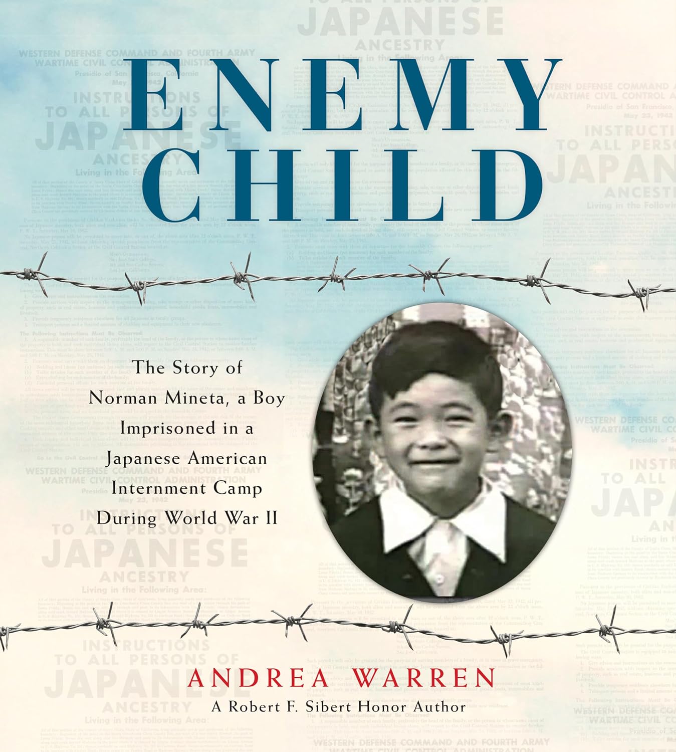 [Cover photo of 'Enemy Child']